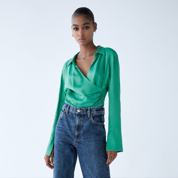 Zara Tops - Zara | satin top